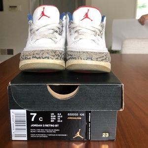 Jordan 3 Retro BT w/ Box